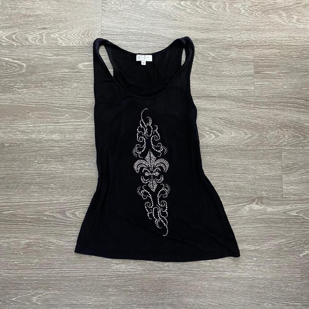 Y2k grunge fleur de lis tank